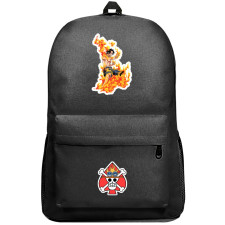 One Piece Ace Backpack SuperPack - Ace On Fire Sticker