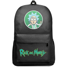 Rick And Morty Rick Backpack SuperPack - Rick Cartoon Sticker