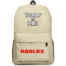 Roblox Tower Of Hell Backpack SuperPack - Logo In White