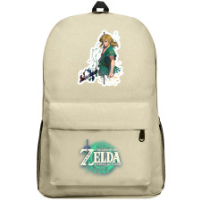 The Legend of Zelda Link Backpack SuperPack - Link Side Portrait Illustration Art