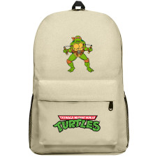 Ninja Turtles Michelangelo Backpack SuperPack - Michelangelo Rise Of The Teenage Mutant Ninja Turtles 1987 Character Series