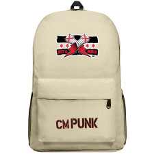 WWE CM Punk Backpack SuperPack - CM Punk Logo 2021 Sticker Art
