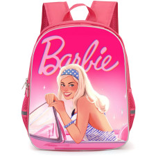 Barbie Backpack StudentPack - Barbie In Car Movie Illustration