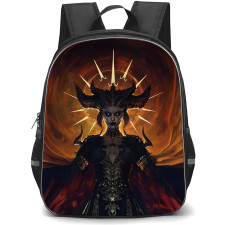 Diablo 4 Lilith Backpack StudentPack - Lilith Blessed Mother Art
