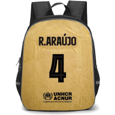 Ronald Araujo Backpack StudentPack - Ronald Araujo FC Barcelona No. 4 Jersey