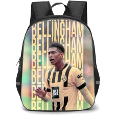 Jude Bellingham Backpack StudentPack - Jude Bellingham Borussia Dortmund Portrait On Word Art
