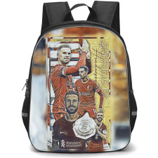 Jordan Henderson Backpack StudentPack - Jordan Henderson Liverpool F.C. Portraits Collage