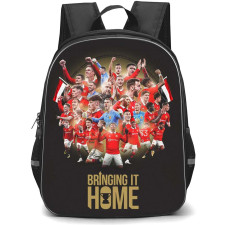Manchester United Backpack StudentPack - Manchester United 2023 Carabao Cup Winners Poster