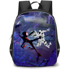 Spider Man Across The Spider Verse Backpack StudentPack - Across The Spider Verse Miles Kicking Spot