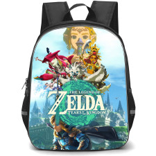 The Legend Of Zelda Backpack StudentPack - Character Tears Of The Kingdom Poster