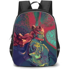 The Legend Of Zelda Ganondorf Backpack StudentPack - Ganondorf Smirk Side Portrait