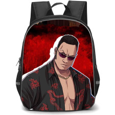 WWE The Rock Backpack StudentPack - The Rock Glasses Character Art