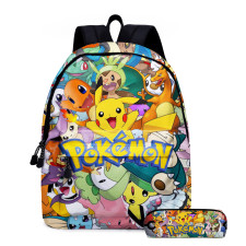 Pokemon Assemblage Backpack with Pencil Case