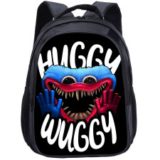 Poppy Play Time Huggy Wuggy Backpack Black