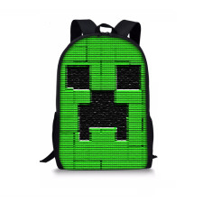 Minecraft Creeper Face Backpack