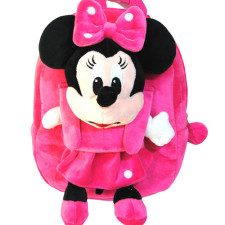 Minnie Mouse Plush Kids Preschool Kindergarten Backpack Rucksack