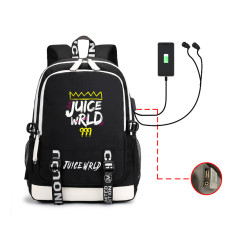 Juice WRLD 999 Backpack With USB Charger