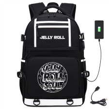 Jelly Roll Soul Backpack With USB Charger