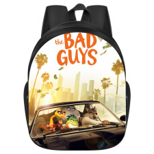 The Bad Guys With Car Backpack Rucksack