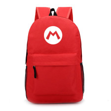 Super Mario Logo Mario Backpack Rucksack