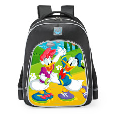 Disney Donald Duck And Daisy Dancing School Backpack