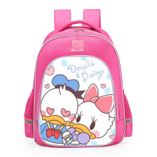 Disney Mini Donald And Daisy Duck School Backpack