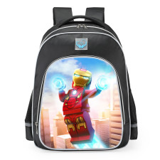 Lego Iron Man Marvel School Backpack