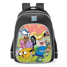 Adventure Time Characters School Backpack