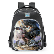 Mon?ster Hunter Nergigante School Backpack