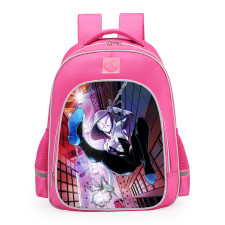 Spider Gwen Comics Style School Backpack