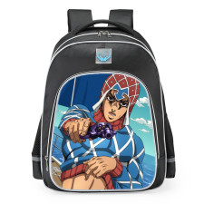 JoJo's Bizarre Adventure Guido Mista School Backpack