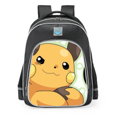 Pokemon Raichu Big Face School Backpack