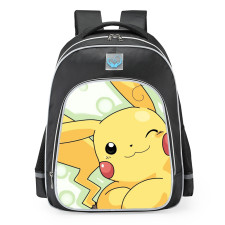Pokemon Pikachu Big Face School Backpack
