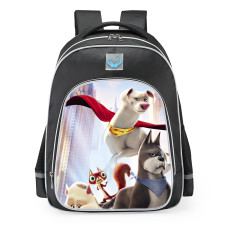 DC League Of Super Pets Characters School Backpack