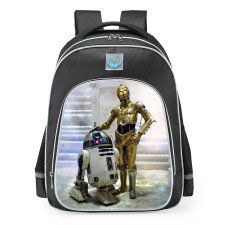 Star Wars C-3PO And R2-D2 Backpack Rucksack