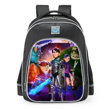 Trollhunters Characters School Backpack