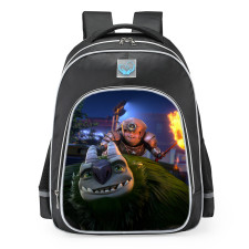 Trollhunters Toby With Aargh School Backpack