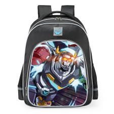 Voltron Legendary Defender Giant Robot School Backpack