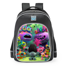 Trolls Characters School Backpack
