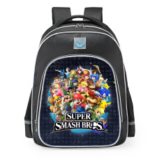 Super Smash Bros Ultimate Characters School Backpack