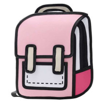 JumpFromPaper Junior Pink Spaceman Backpack