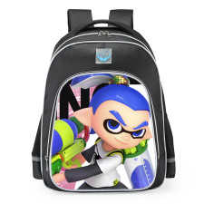 Super Smash Bros Ultimate Inkling Boy School Backpack