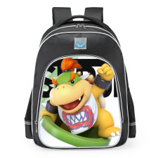 Super Smash Bros Ultimate Bowser Jr. School Backpack