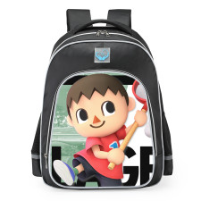 Super Smash Bros Ultimate Villager School Backpack