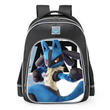 Super Smash Bros Ultimate Lucario School Backpack
