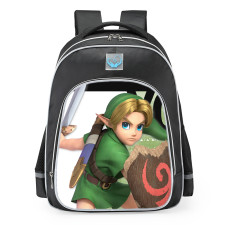 Super Smash Bros Ultimate Young Link School Backpack