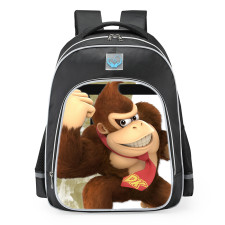 Super Smash Bros Ultimate Donkey Kong School Backpack