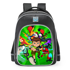 Ben 10 Reboot Characters School Backpack