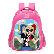 DC Super Hero Girls Harley Quinn School Backpack