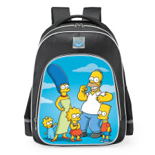 The Simpsons Characters School Backpack